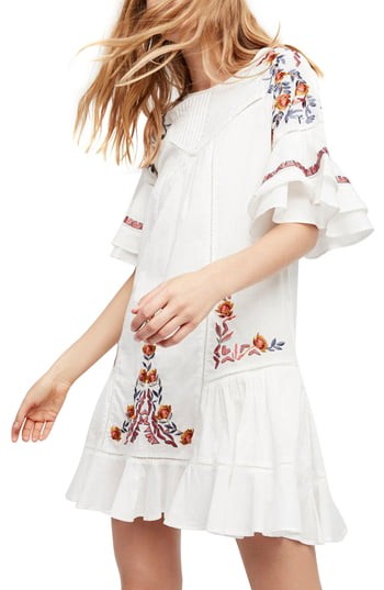 Women's Free People Pavlo Babydoll Dress, Size X-Small - Ivory | Nordstrom