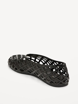 Jelly Lattice Ballet Flats | Old Navy (US)