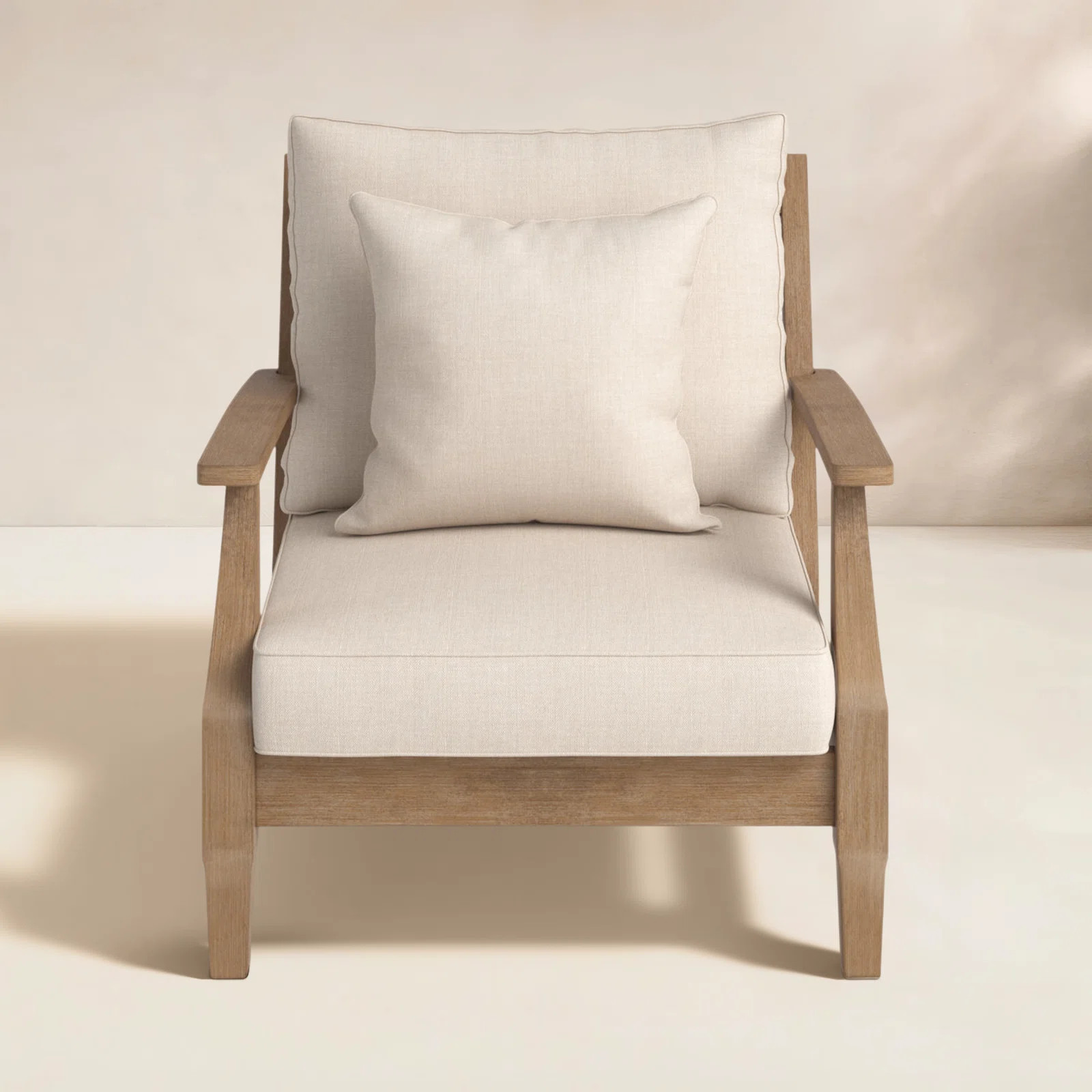 Joss & Main Samya Outdoor Chair with Cushions & Reviews | Joss & Main | Joss & Main