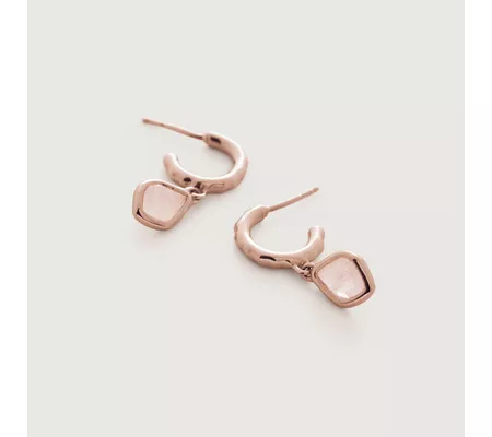 Siren small nugget store wire earrings