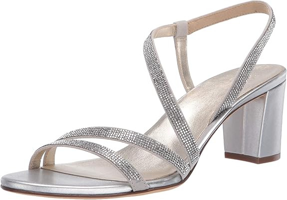 Naturalizer Womens Vanessa2 Rhinestone Embellished Strappy Heeled Sandal | Amazon (US)