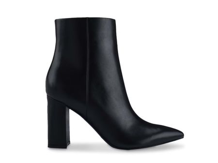 Perfect black leather block heel booties. True to size and actually comfortable to walk in. Side zip on the inside and easy to pair with work pants or jeans  

#LTKSeasonal #LTKFind #LTKshoecrush