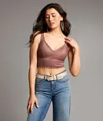 Eyelash Lace Full Coverage Bralette | Buckle