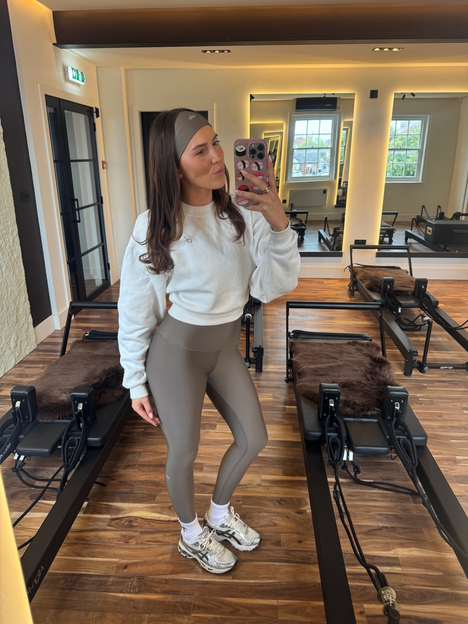 Alo. Alo yoga. New in. New in alo. Gymwear. Gym outfit. Pilates outfit. Gym leggings. Sports bra. Cropped jumper. Jumper. Headband. Accessories. Running trainers. Trainers. Grip socks. ASICS.

#LTKuk #LTKsummer #LTKfitness