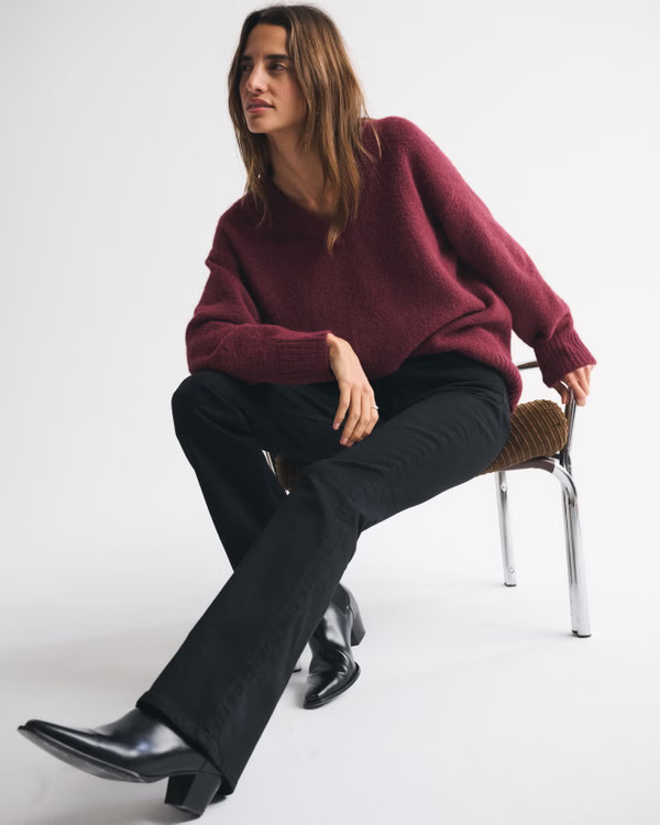 Women'sBottomsJeansBootcut & Flare Jeans | Abercrombie & Fitch (US)