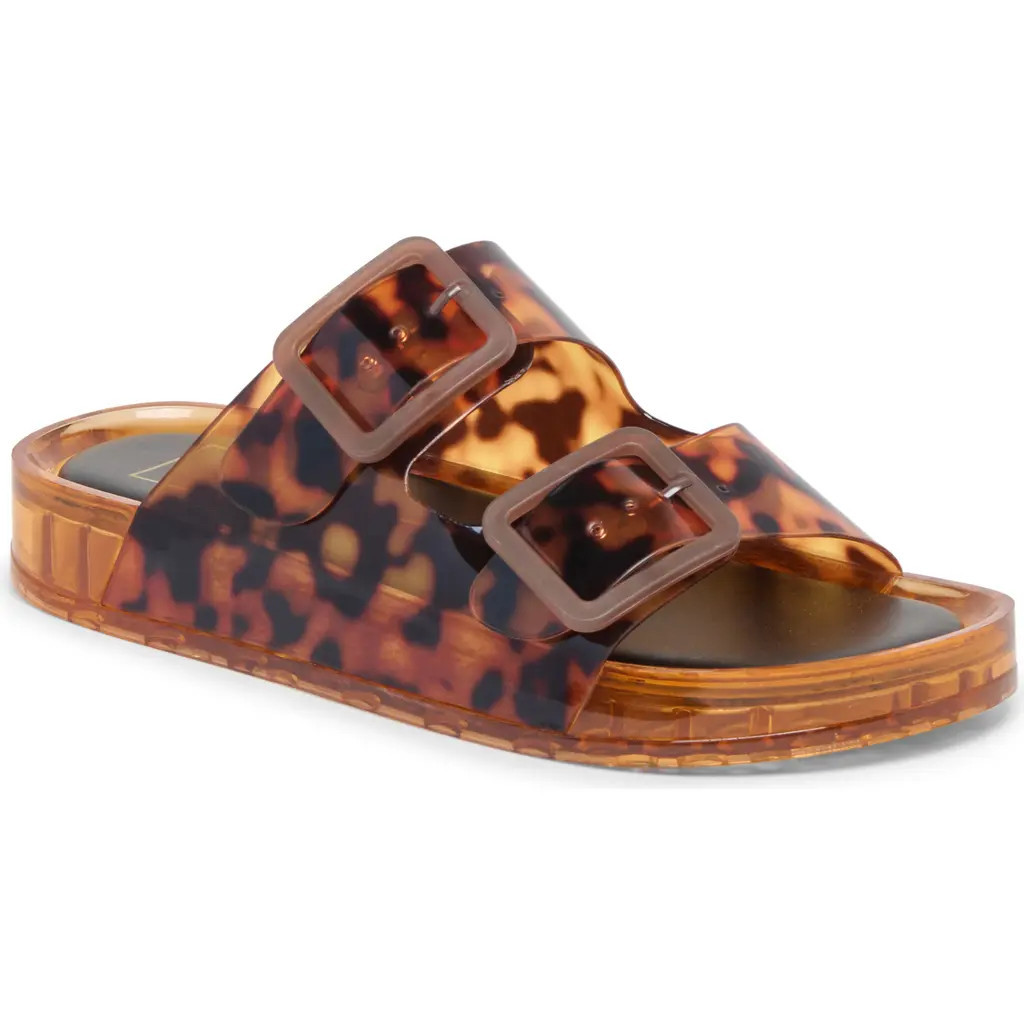 Dolce Vita Julio Jelly Sandal in Tortoise Vinyl at Nordstrom, Size 13 | Nordstrom