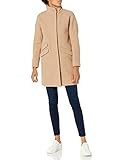 J.Crew Mercantile Women's Cocoon Coat in Italian Stadium-Cloth Wool, Sandstone, 24 | Amazon (US)