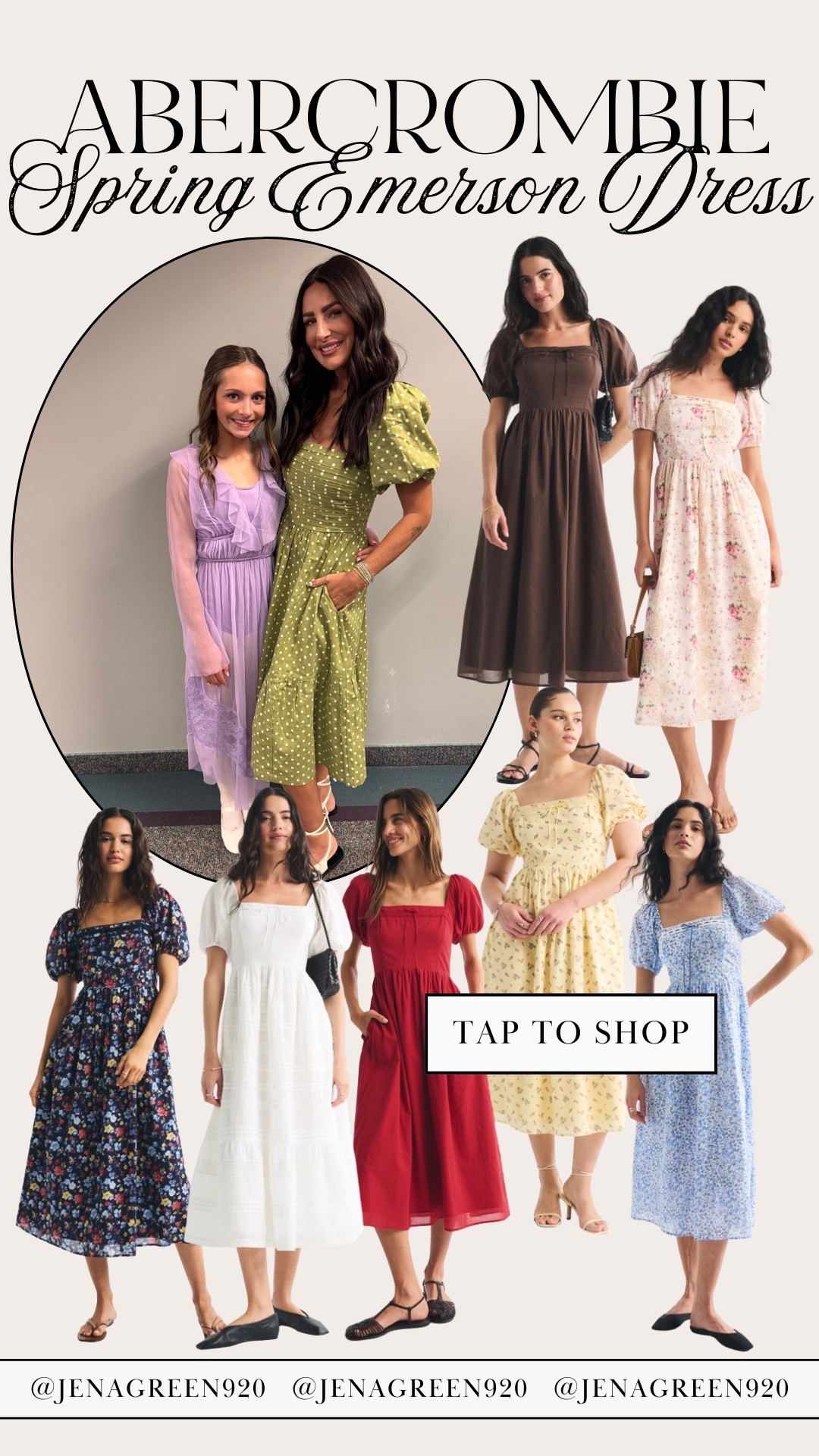 Abercrombie Puff Sleeve Dress | Spring Dress | Midi Dress

#LTKSeasonal #LTKTall #LTKootd