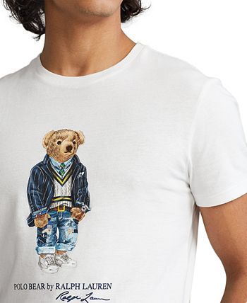 Polo Ralph Lauren Men's Classic-Fit Polo Bear Jersey T-Shirt & Reviews - T-Shirts - Men - Macy's | Macys (US)