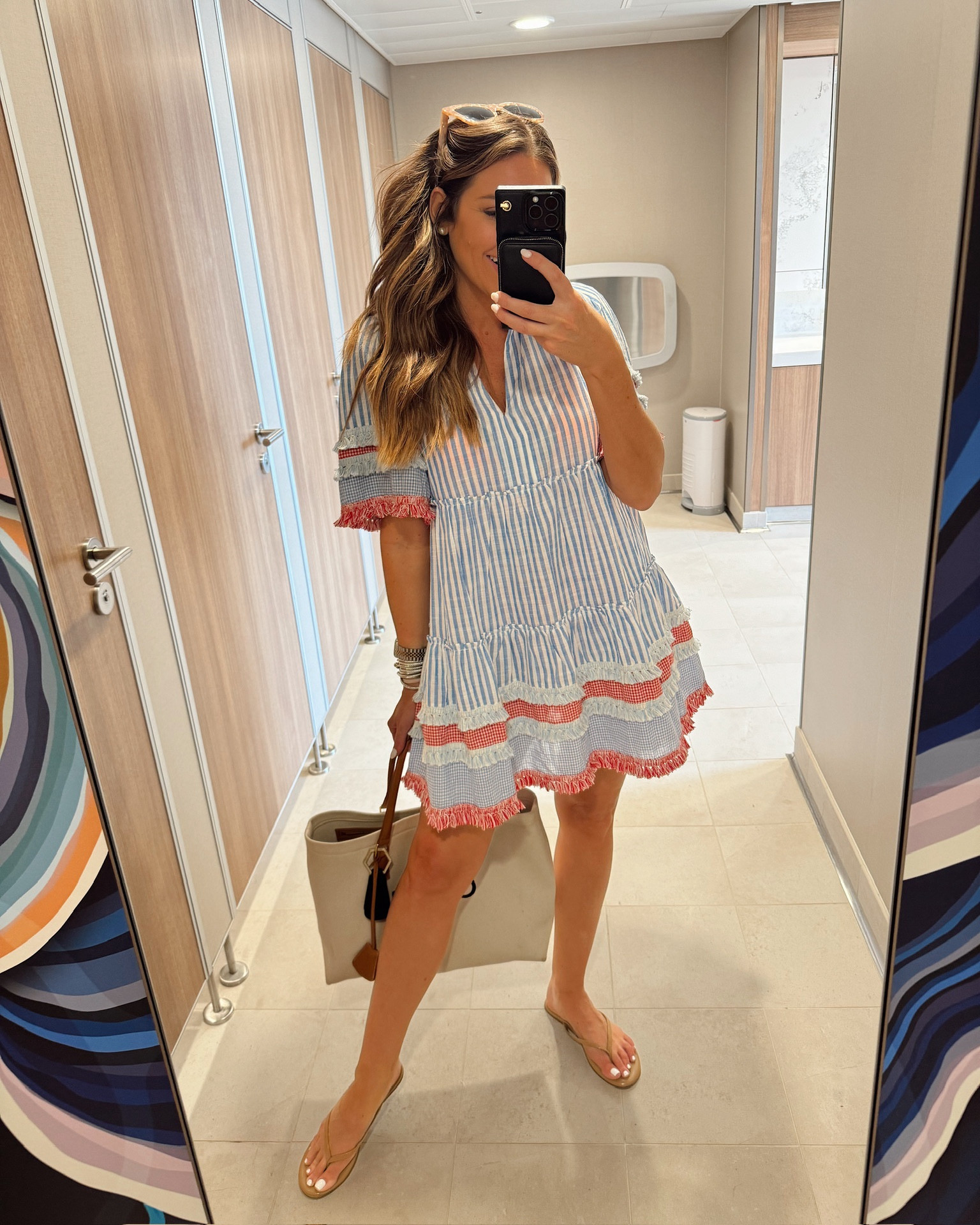 In a small tuckernuck dress and accessories for cruise/resort wear - fits TTS.

#LTKtravel #LTKSeasonal #LTKstyletip