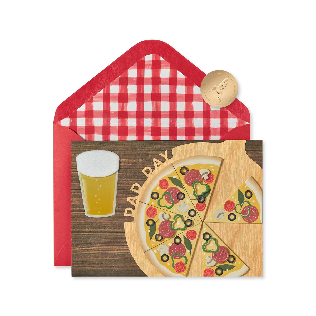 Father's Day Card Pizza and Beer - PAPYRUS | Target