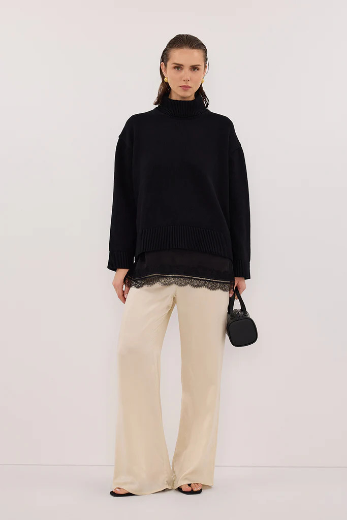PIPPA STRAW SILK PANT | DISSH
