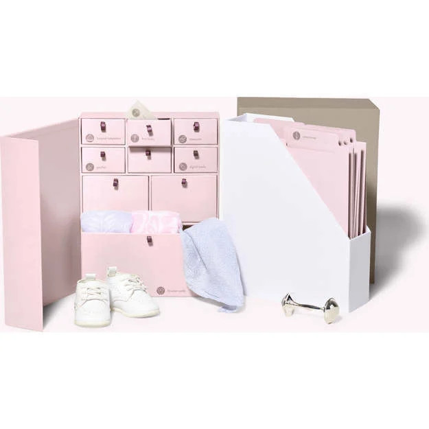 Exclusive Monogrammable Mercer Baby Keepsake Box, Blossom Pink | Maisonette
