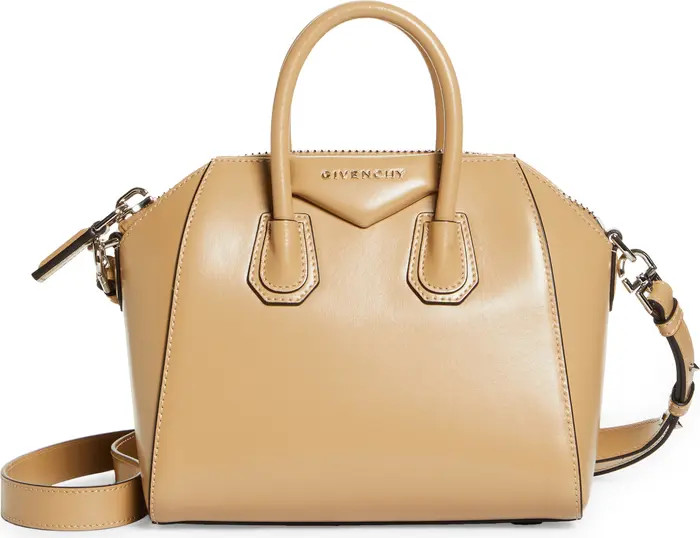 Mini Antigona Leather Satchel | Nordstrom