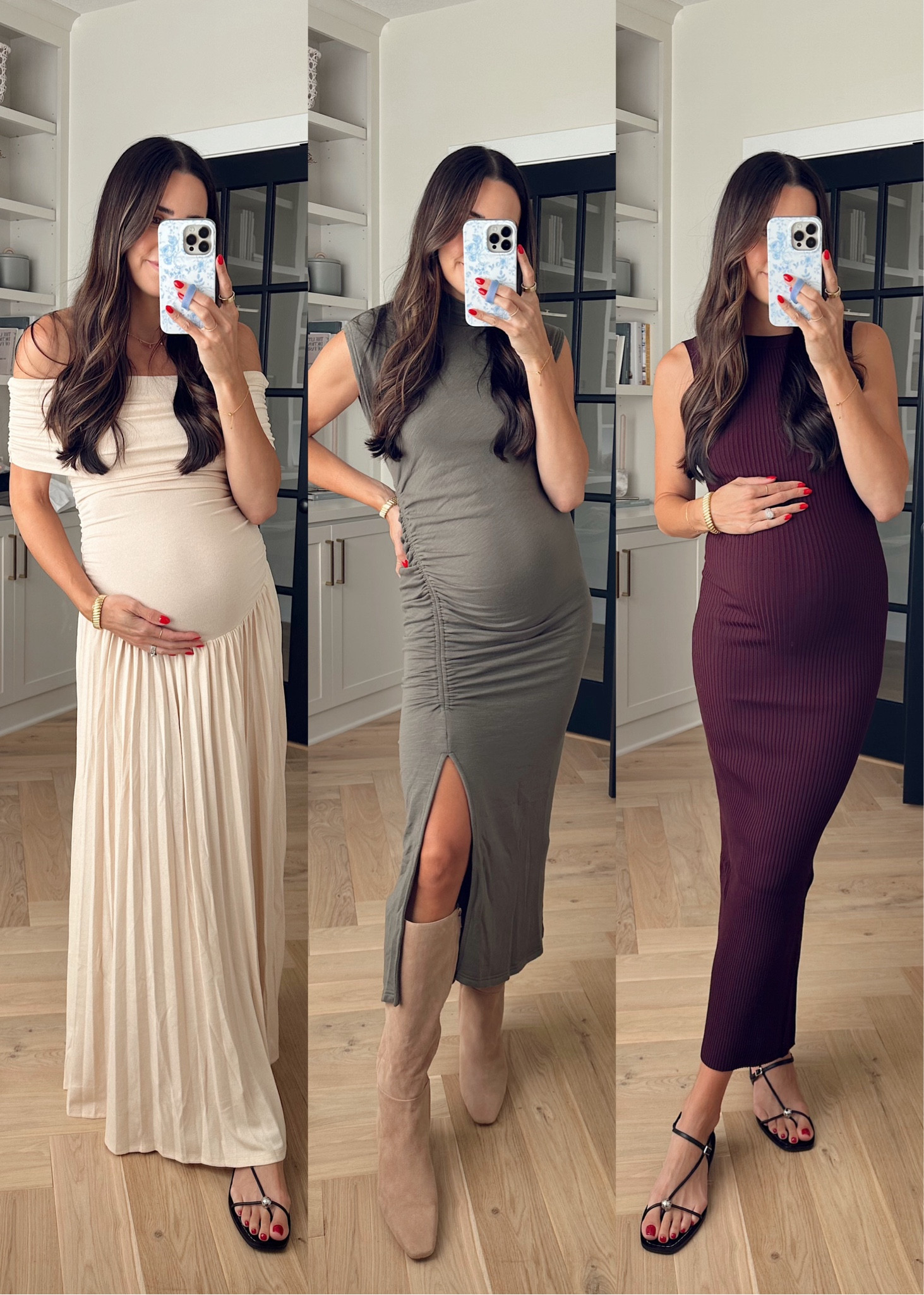 3 late summer / early fall bump friendly dresses 🤰🏻 These would be beautiful options for a fall family photo shoot / maternity photo shoot !

Sizing— true to size (S in all 3)
Boots: tts, size up if between 
Sandals: tts 

Electric Picks code TAYLOR20  #ltkbump #ltkfindsunder100 #ltksalealert

#LTKBump #LTKFindsUnder100 #LTKxNSale