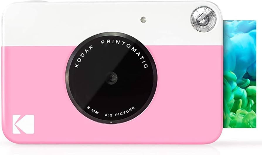 KODAK Printomatic Digital Instant Print Camera - Full Color Prints On ZINK 2x3" Sticky-Backed Pho... | Amazon (US)