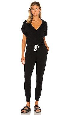 n:philanthropy Wally Jumpsuit in Black Cat from Revolve.com | Revolve Clothing (Global)