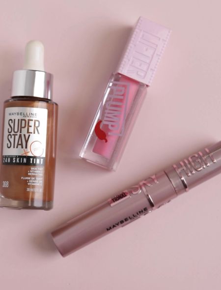 My current go-to makeup favorites from Maybelline 💕