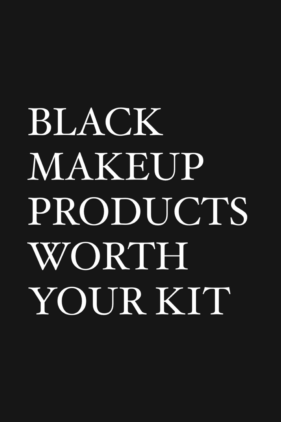 My favorite, most long lasting, blackest makeup products and applicators! To my makeup artists and not 🖤

#LTKStyleTip #LTKBeauty #LTKWedding