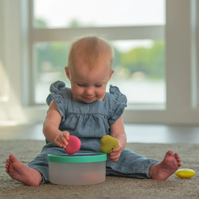 Sassy Fruit Fun Fill & Spill STEM Baby Toy Infants 6 Months Old to 2 Years Old | Walmart (US)
