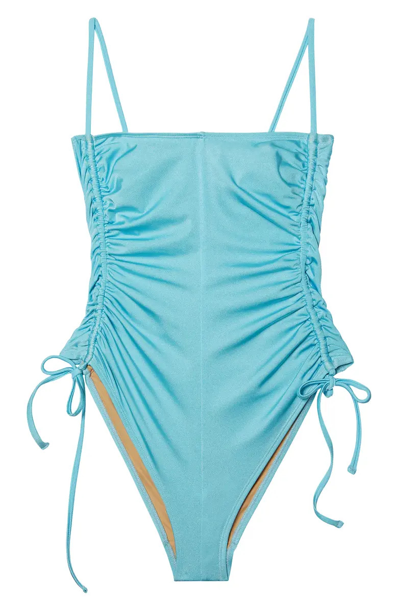 Disco Ruched One-Piece Swimsuit | Nordstrom