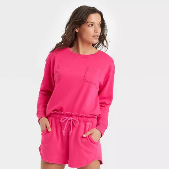 Women's French Terry Sweatshirt - Universal Thread™ | Target
