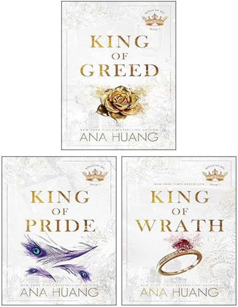 Kings of Sin Series 3 Books Collection Set By Ana Huang (King of Wrath, King of Pride, King of Gr... | Amazon (US)