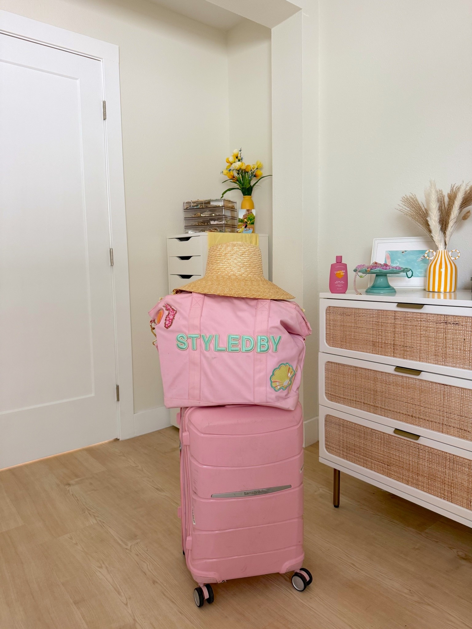 the cutest vacation suitcase for all of my upcoming trips

#LTKTravel