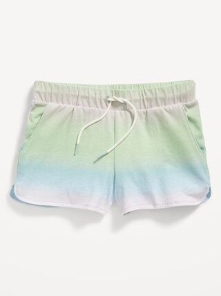 Printed Dolphin-Hem Cheer Shorts for Girls | Old Navy (US)