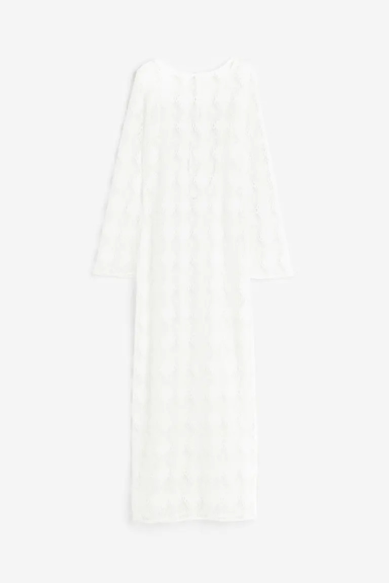 Open-backed crochet-look dress | H&M (UK, MY, IN, SG, PH, TW, HK)
