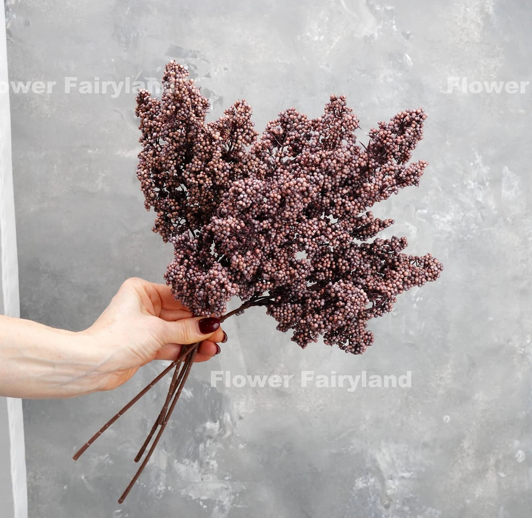 Faux Mini Berry Artificial Fruits DIY Floral Centerpieces Kitchen/wedding/home Decors Gifts purpl... | Etsy (US)