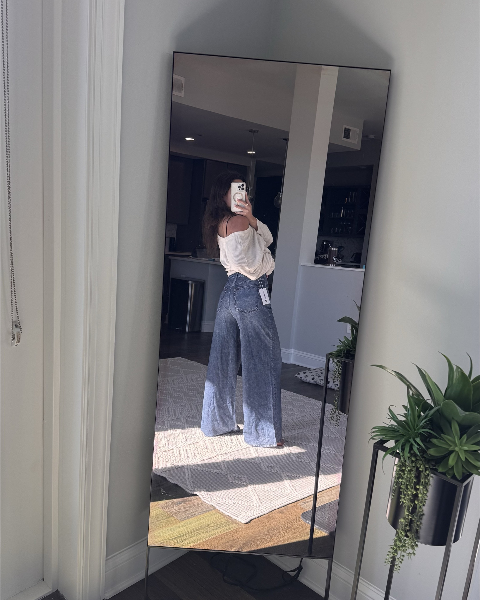 Run don’t walk - these are THE best sweatpant jeans EVER! They sold out on amazon and i found them on ebay. Cannot tell they’re not real jeans and so flattering. I did XS, dark wash. 👖🤩 

#LTKSeasonal #LTKFindsUnder50 #LTKStyleTip