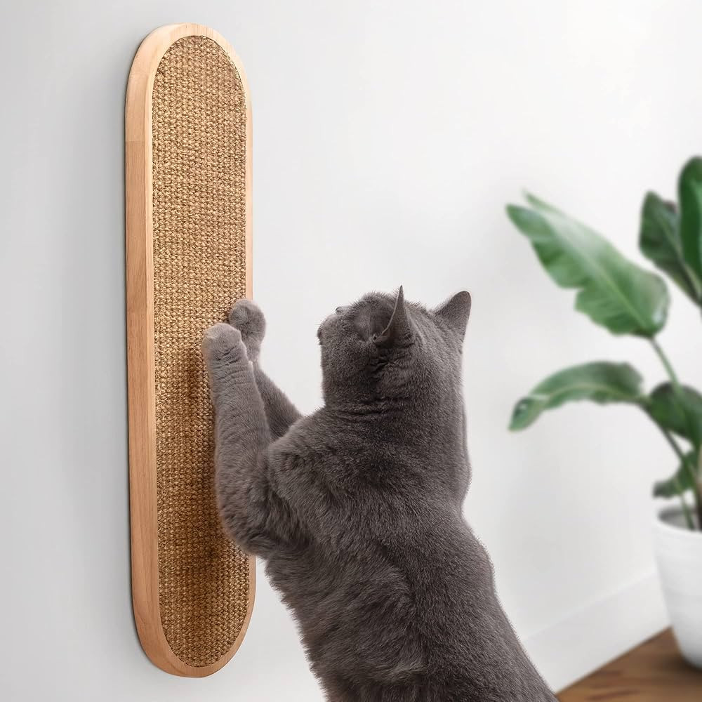 7 Ruby Road Vertical Cat Scratcher Wall Mounted, Sisal Scratching Post for Indoor Cats and Kitten... | Amazon (US)