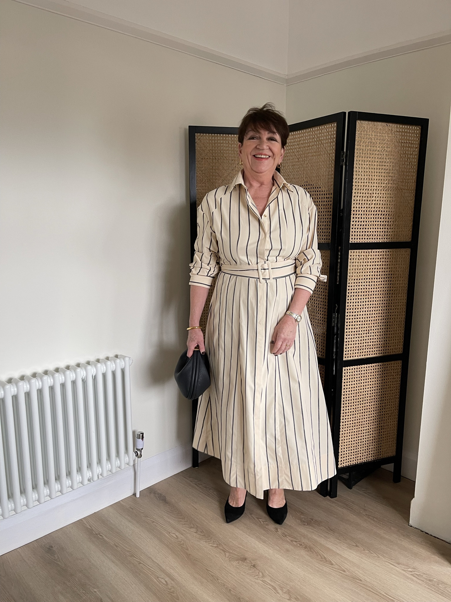 Outfit inspiration for The Races

A size 16 in the Karen Millen Cotton Stripe Belted Woven Shirt Dress


Songmont Luna bag 

Black pointed court shoes



Wedding outfit, The Races outfit, occaasion-wear inspiration, gold jewellery, fascinator 
Women’s suit outfit
Women’s shirt dress


#LTKeurope #LTKSeasonal #LTKwedding