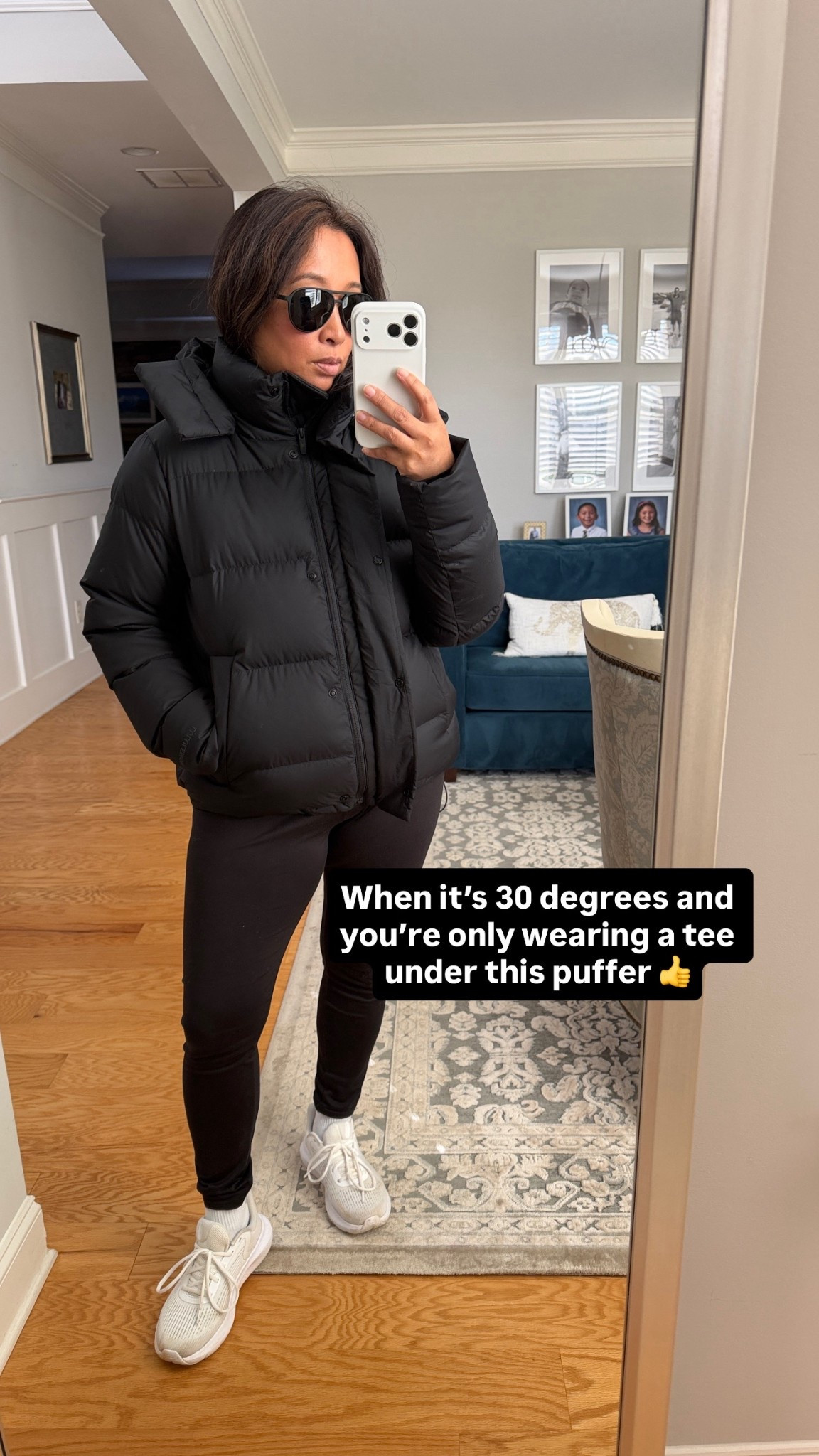 This puffer is really cozy in 30 degrees weather! Wearing size 6 so TTS 

#LTKootd #LTKfitnessgoals #LTKmorningroutine