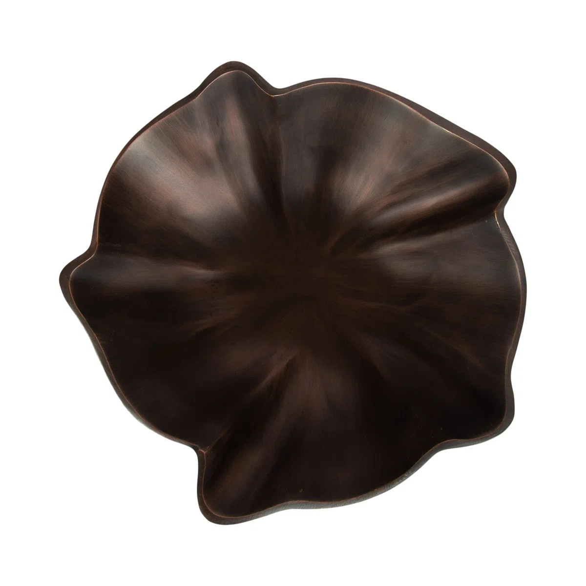 Wrought Studio\u2122 Flutte Wavy Metal Decorative Bowl & Reviews | Wayfair | Wayfair North America