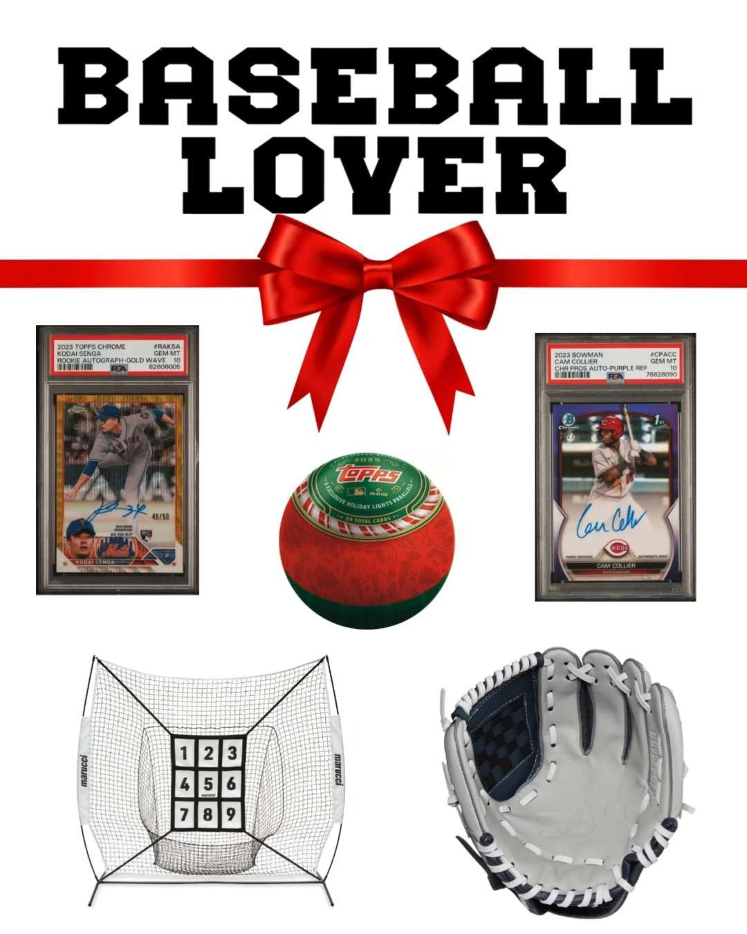 ⚾️✨ Baseball lovers, this one’s a grand slam! From Topps Chrome Rookie Autograph Rōki Sasaki / Kodai Senga Gold Wave Refractor collector cards to premium gloves and must-have gear, this lineup is pure collector gold. Perfect for fans, hobbyists, and serious collectors looking to level up their collection 🔥💎⚾️

#LTKfinds #LTKgiftguide #LTKmens #LTKcollectibles #LTKsports 

 

#LTKGiftGuide #LTKActive #LTKSaleAlert