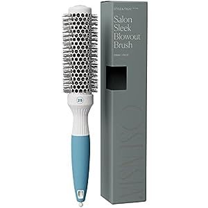 Round Brush for Blow Drying - Extra Small Ceramic Thermal Ionic Roller Brush for Sleek, Salon Blo... | Amazon (US)