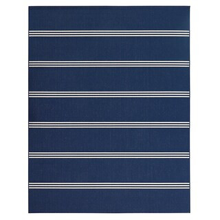 Suzanne Kasler Classic Stripe Indoor/Outdoor Rug | Ballard Designs, Inc.
