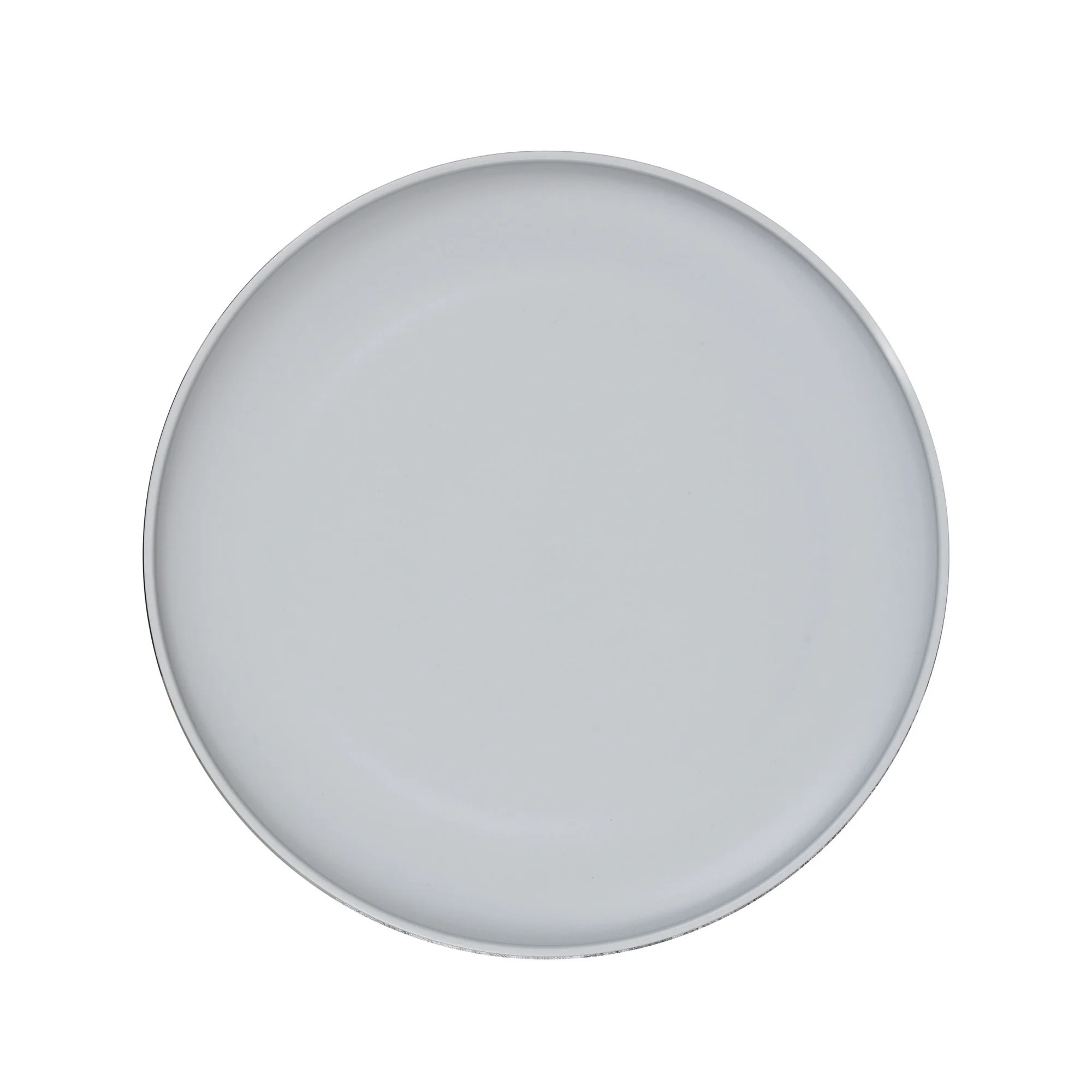 Mainstays - Grey Round Plastic Plate, 10.5-Inch | Walmart (US)