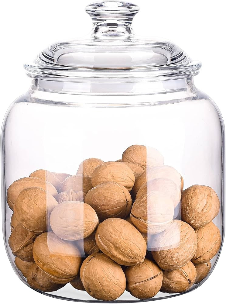 128 oz Unbreakable & Dishwasher Safe Airtight Food Storage Canister | 1 Gallon Premium Plastic Sh... | Amazon (US)