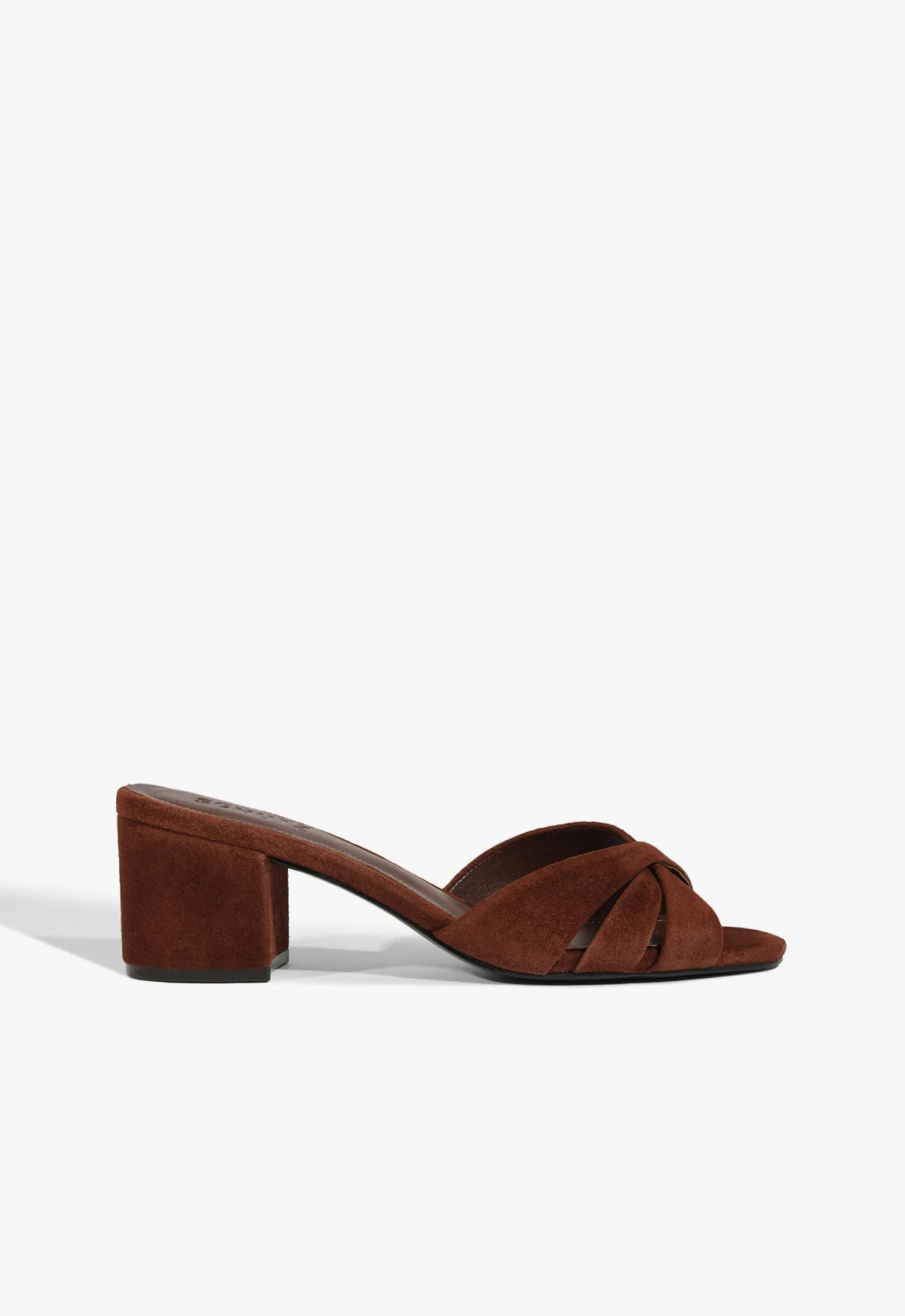 Keefa Block Mule Suede Sandal | Schutz (US)