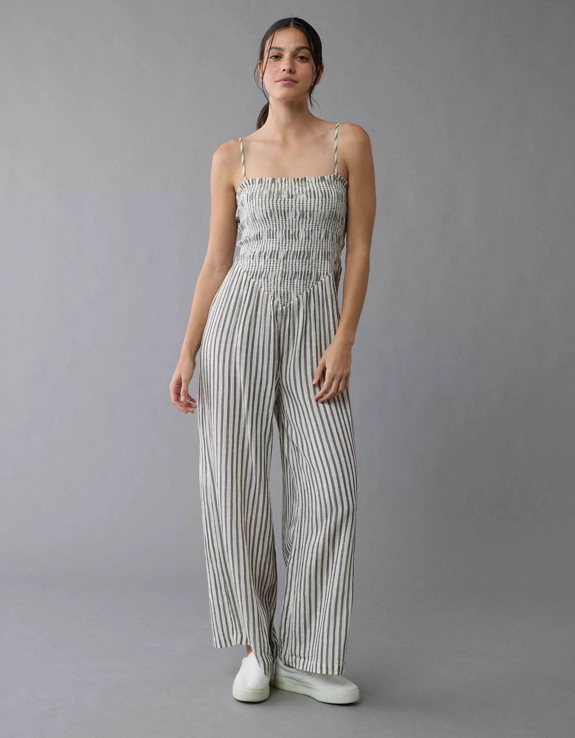AE Bella Strapless Jumpsuit | American Eagle Outfitters (US & CA)