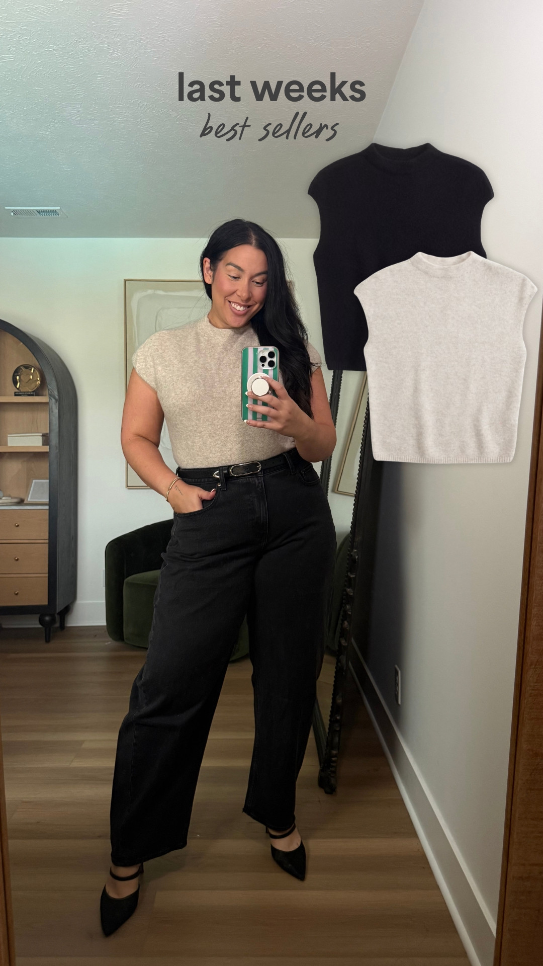 This sweater is the perfect fall staple! It has sleeves and is so flattering. Use code AFLTK to get an additional 20% off almost everything at Abercrombie this weekend! Wearing an XL. Midsize, midsize fashion, fall fashion, fall, abercrombie, sale 

 #LTKootd #LTKSaleAlert #LTKMidsize