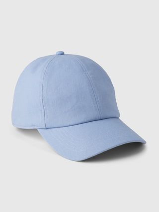 Linen-Cotton Baseball Hat | Gap (CA)