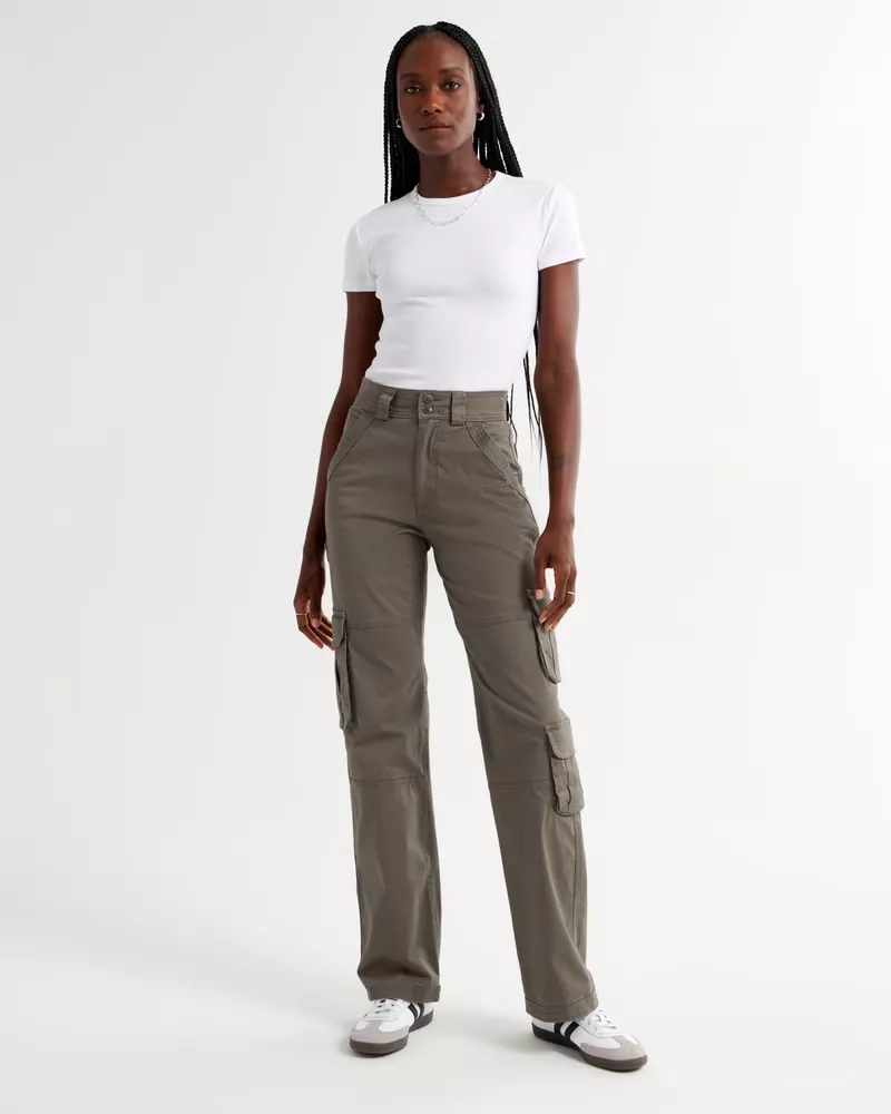 Women's Mid-Rise Chino Cargo Mini … curated on LTK