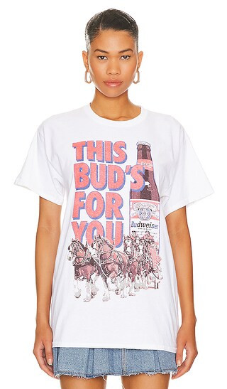 This Bud's For You Tee in White | Revolve Clothing (Global)