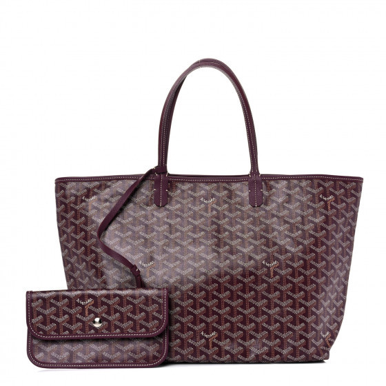 GOYARD Goyardine Saint Louis PM Bordeaux | Fashionphile