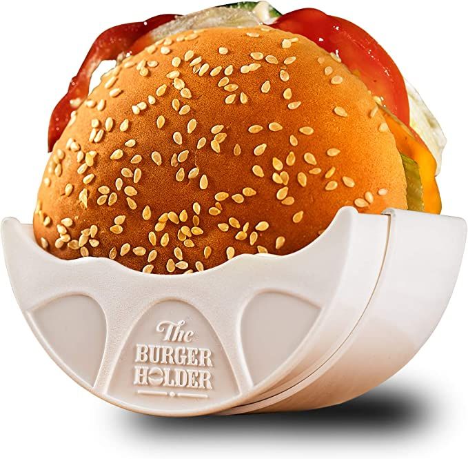 Original Burger Holder - Hygienic Reusable Hamburger Bun Shell - Eco Friendly Mess-Free Alternati... | Amazon (US)