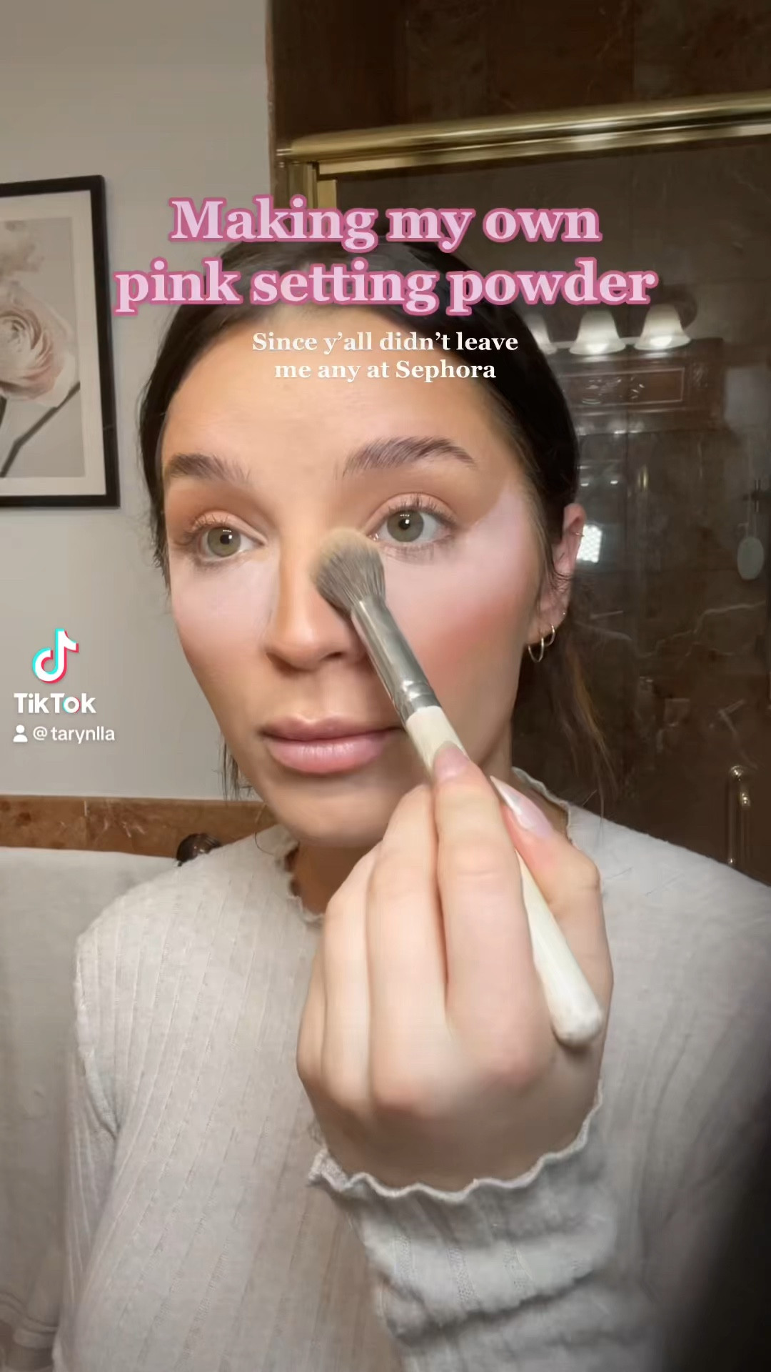 How to make your own pink setting powder with drug store products -DIY make up - affordable make up - drug store products

#LTKbeauty #LTKVideo #LTKfindsunder50